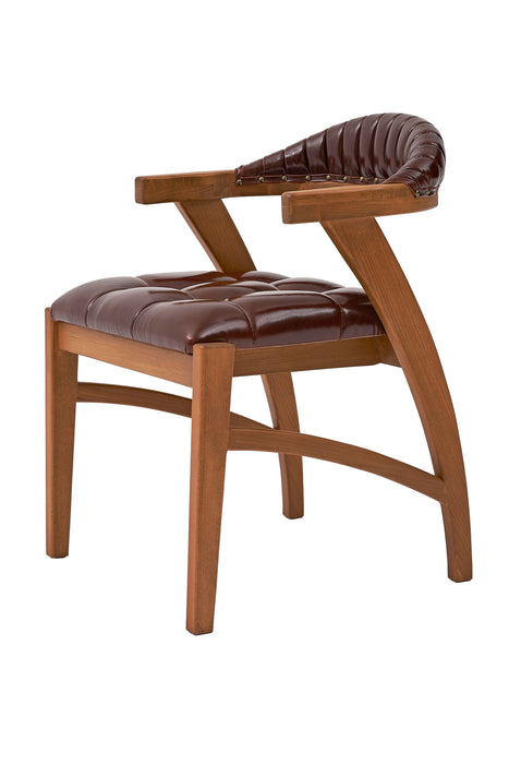 Chelsea Kolçaklı Ahşap Sandalye