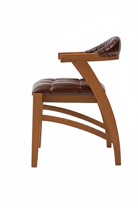 Chelsea Kolçaklı Ahşap Sandalye