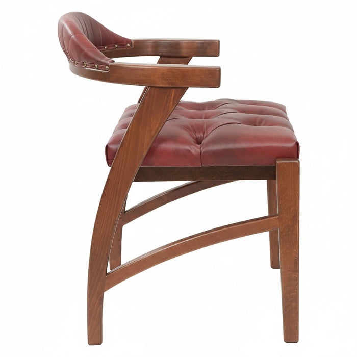 Chelsea Kolçaklı Ahşap Sandalye