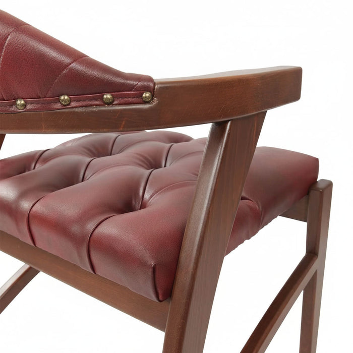 Chelsea Kolçaklı Ahşap Sandalye