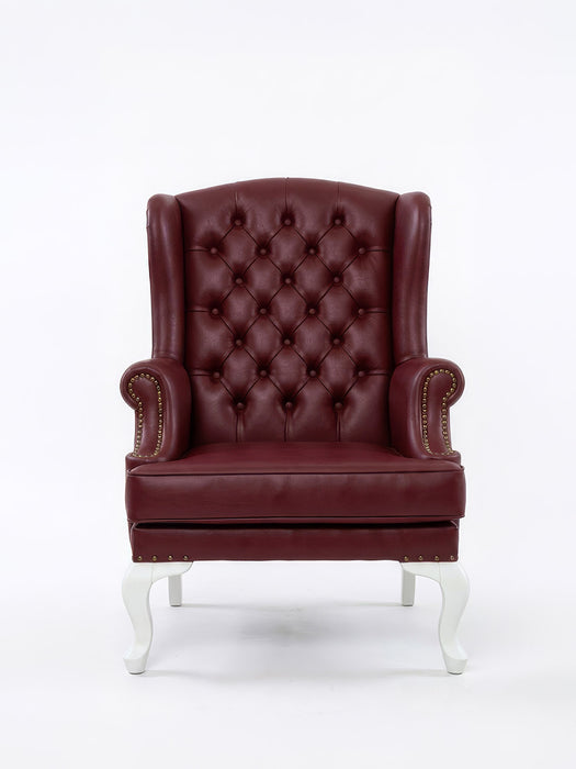 Crown Chester Klasik Ahşap Berjer