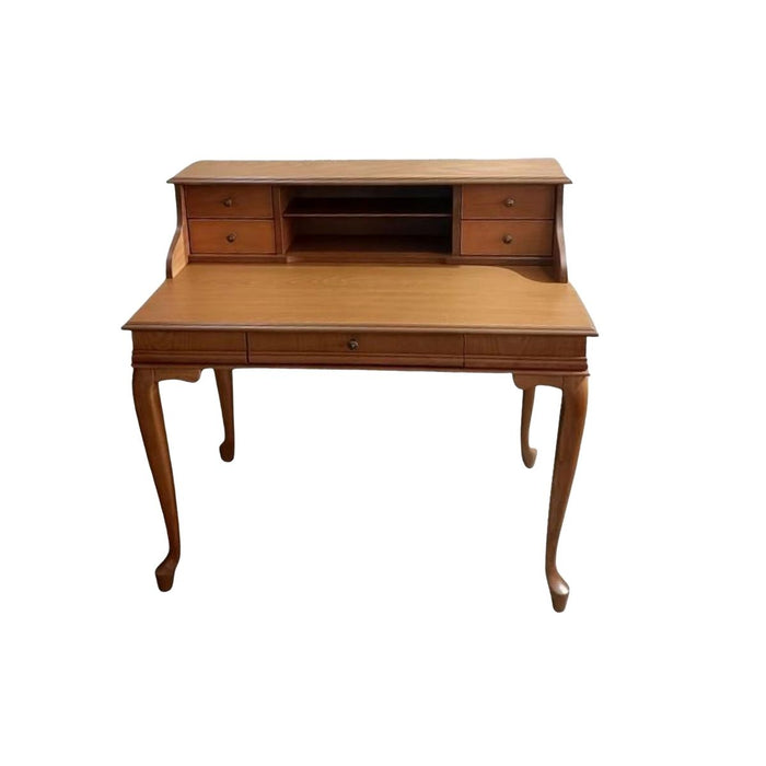 Crown Fransız Still Raflı Ahşap Çalışma Masası 70x110