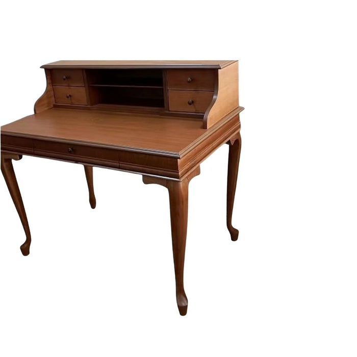 Crown Fransız Still Raflı Ahşap Çalışma Masası 70x110