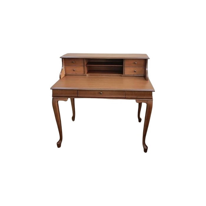 Crown Fransız Still Raflı Ahşap Çalışma Masası 70x110