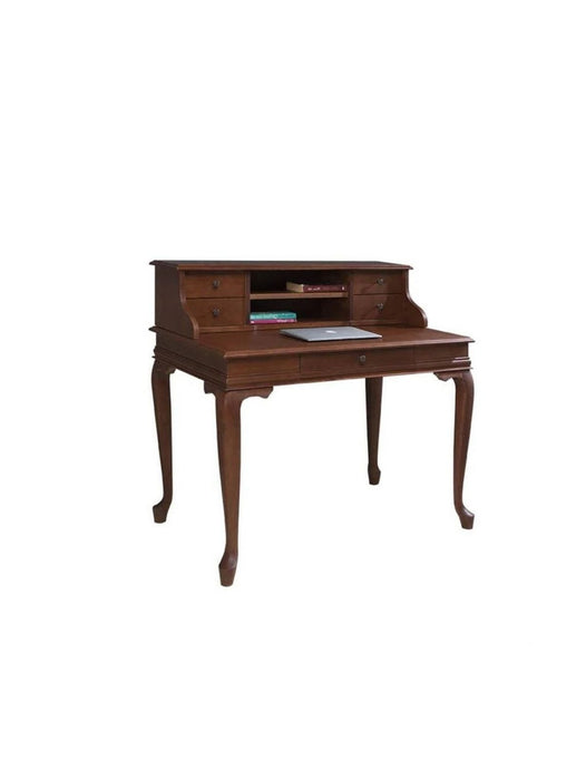 Crown Fransız Still Raflı Ahşap Çalışma Masası 70x110