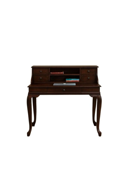 Crown Fransız Still Raflı Ahşap Çalışma Masası 70x110