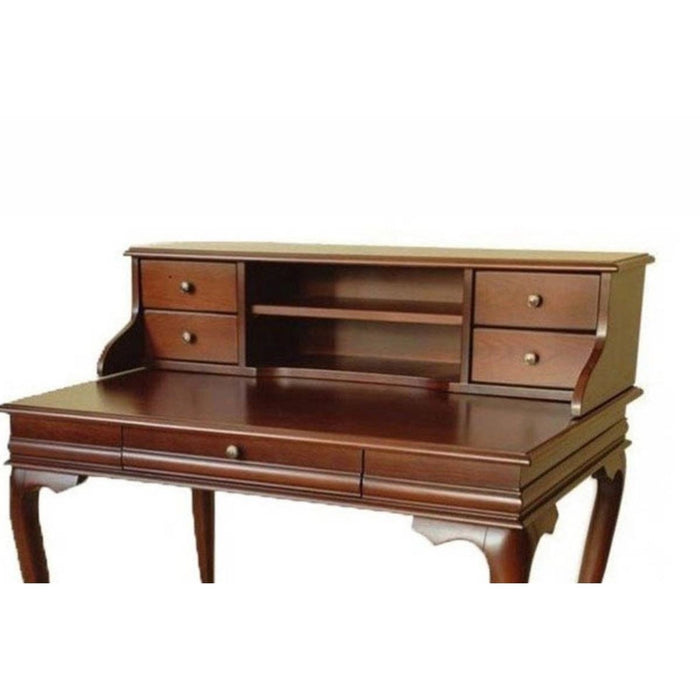 Crown Fransız Still Raflı Ahşap Çalışma Masası 80x125