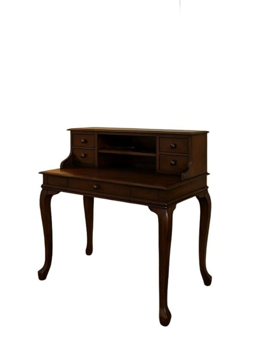 Crown Fransız Still Raflı Ahşap Çalışma Masası 80x125