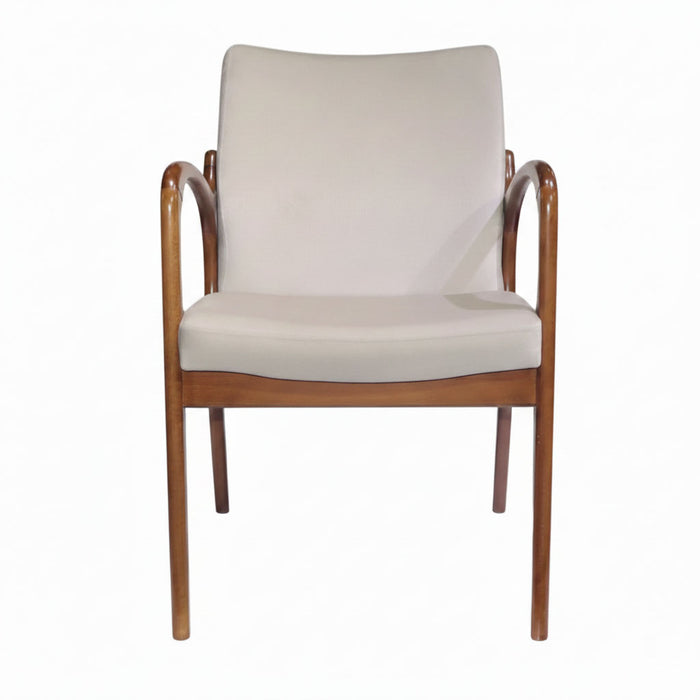 Curva Kolçaklı Ahşap Sandalye