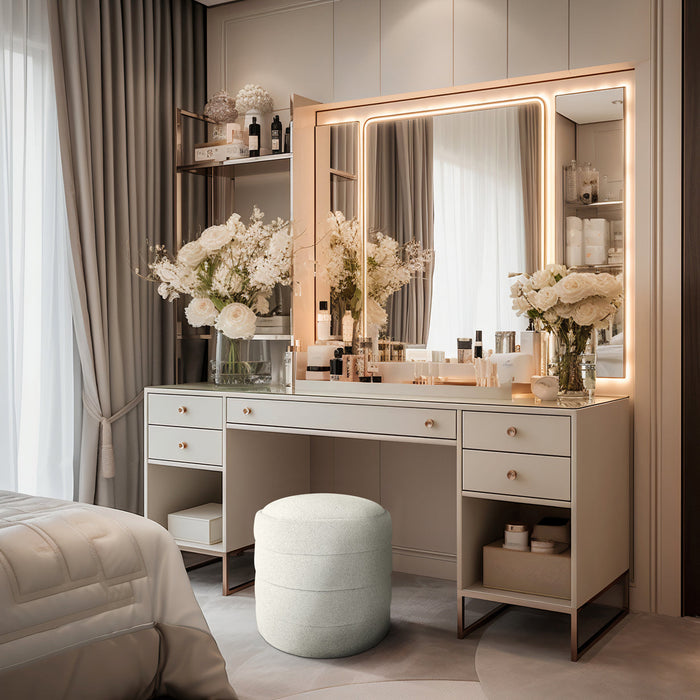 Diana Slim Line Luxury Puf, Silindir