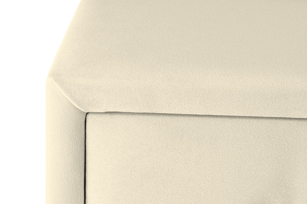 Doppia Linea Silver Komodin, İki Çekmeceli