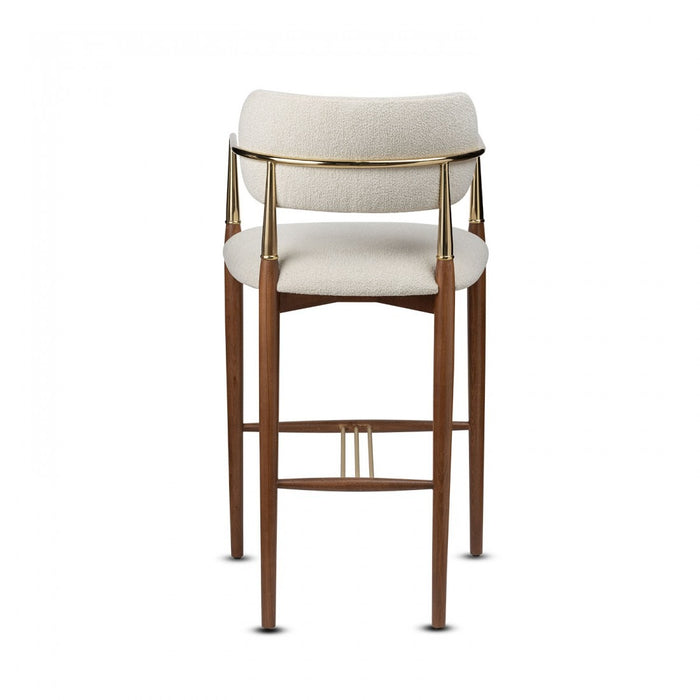 Elegance Kolçaklı Metal Bar Sandalyesi