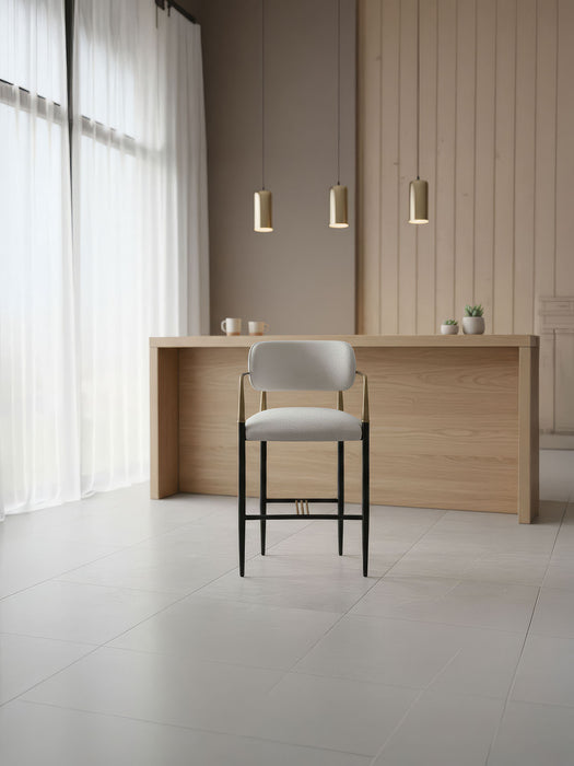 Elegance Kolçaklı Metal Bar Sandalyesi