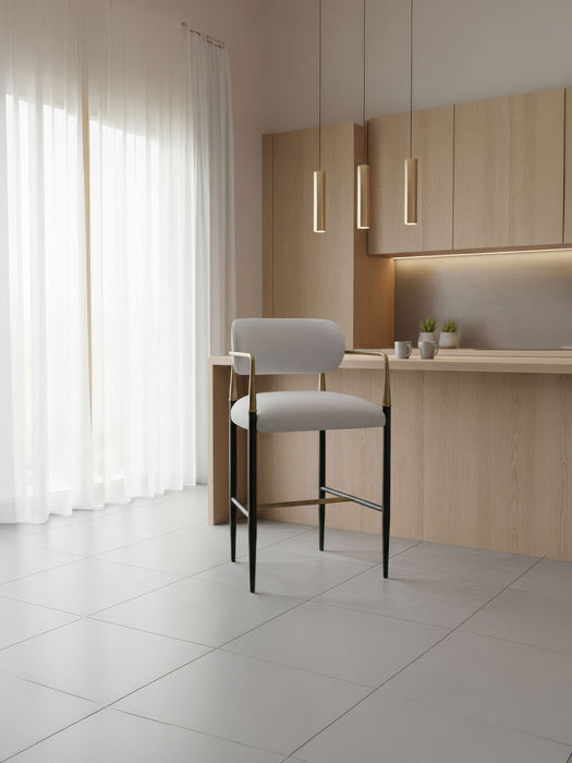 Elegance Kolçaklı Metal Bar Sandalyesi