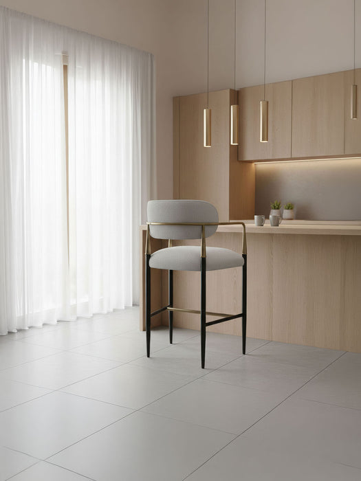 Elegance Kolçaklı Metal Bar Sandalyesi