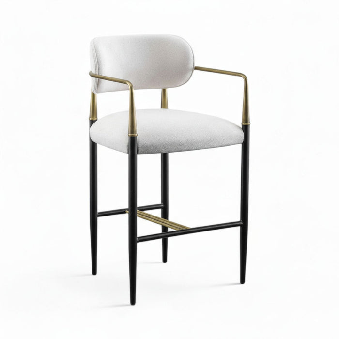 Elegance Kolçaklı Metal Bar Sandalyesi