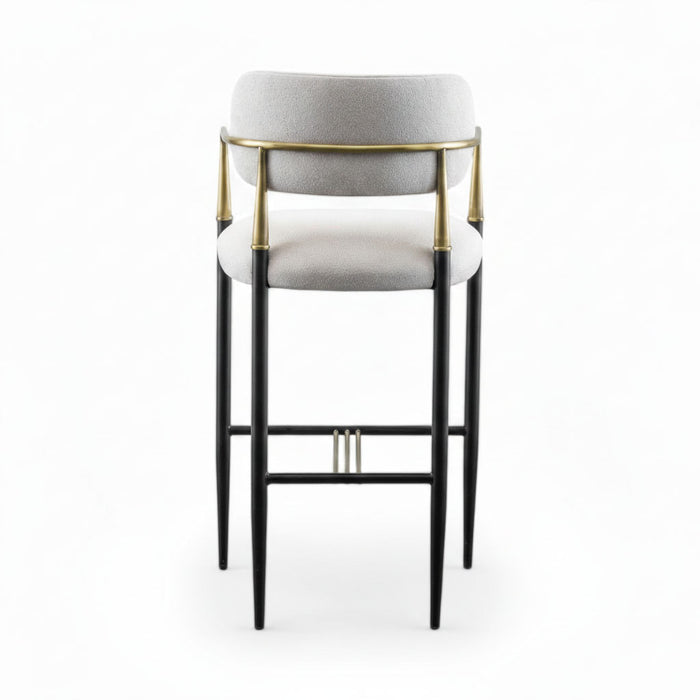 Elegance Kolçaklı Metal Bar Sandalyesi