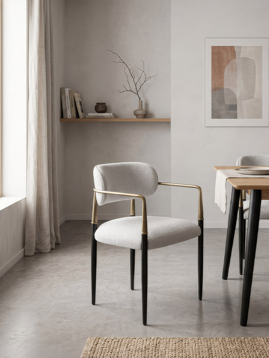 Elegance Kolçaklı Metal Mutfak Sandalyesi