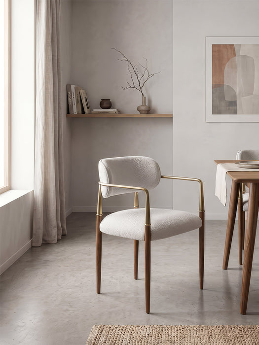 Elegance Kolçaklı Metal Mutfak Sandalyesi