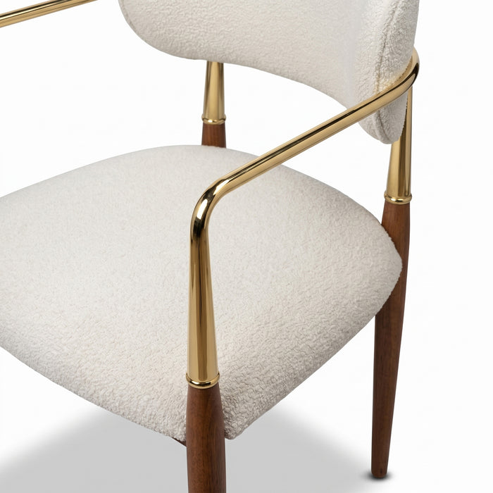 Elegance Kolçaklı Metal Mutfak Sandalyesi