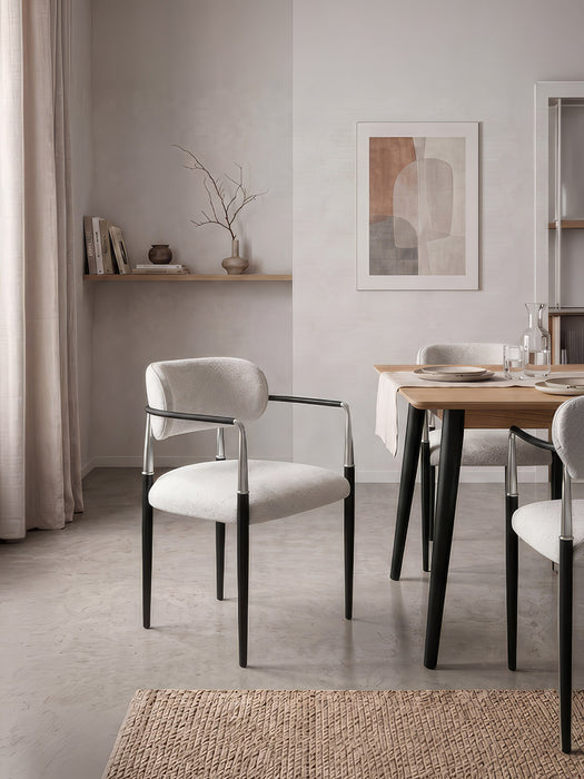 Elegance Kolçaklı Metal Mutfak Sandalyesi