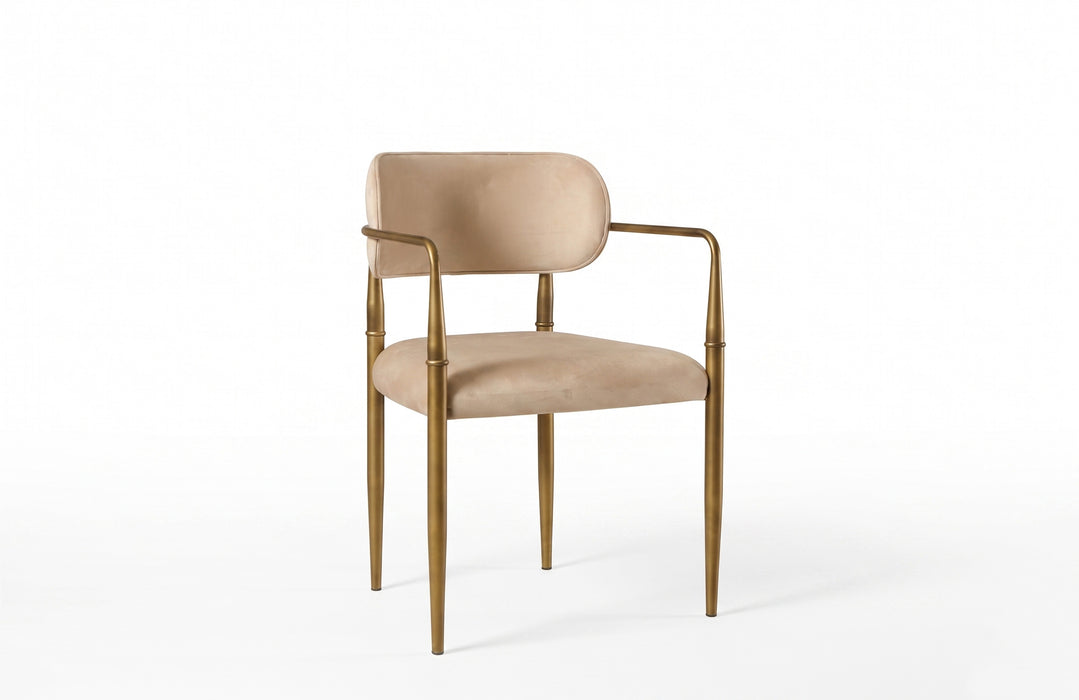 Elegance Kolçaklı Metal Mutfak Sandalyesi