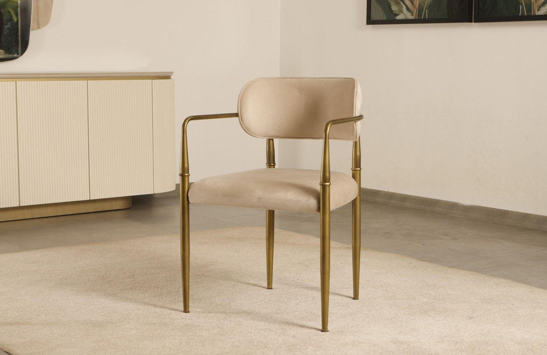 Elegance Kolçaklı Metal Mutfak Sandalyesi