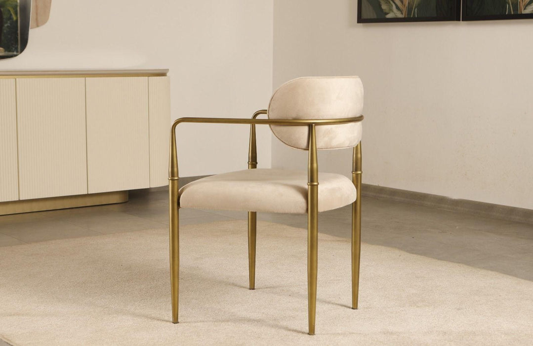 Elegance Kolçaklı Metal Mutfak Sandalyesi