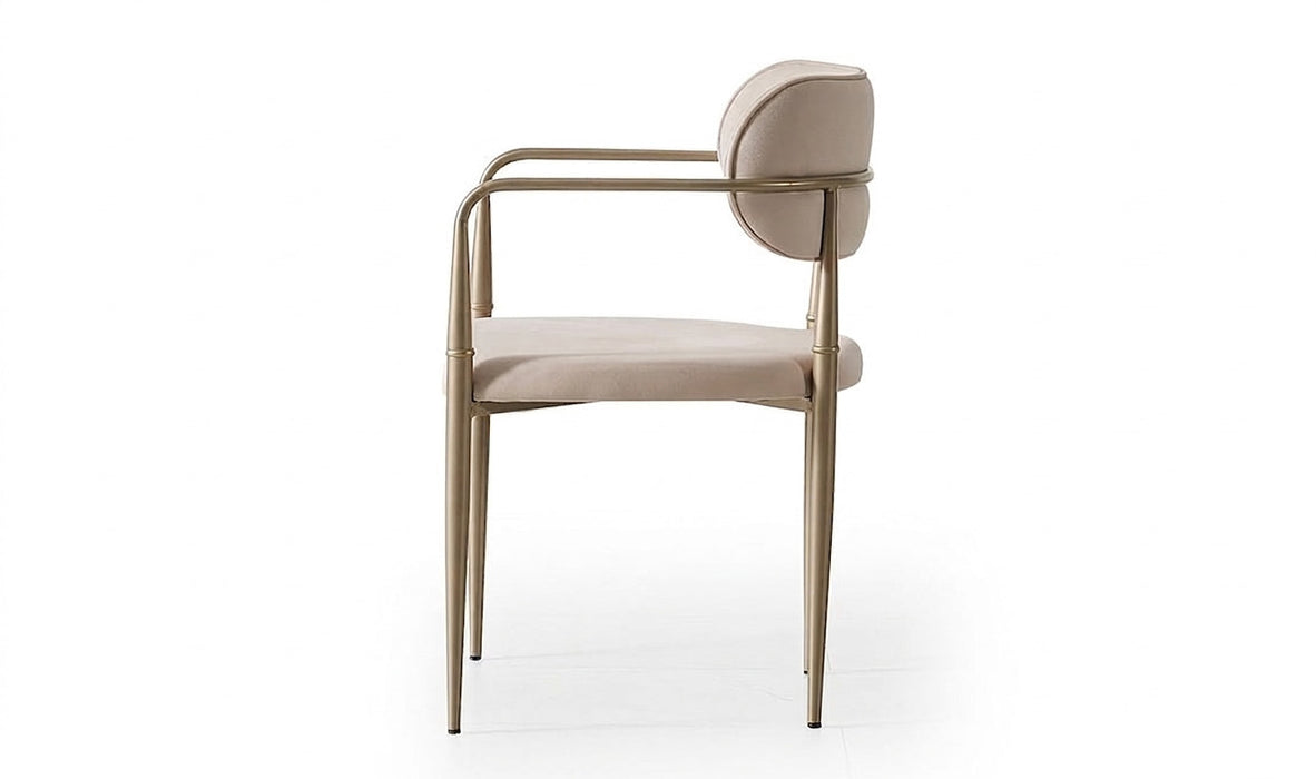 Elegance Kolçaklı Metal Mutfak Sandalyesi