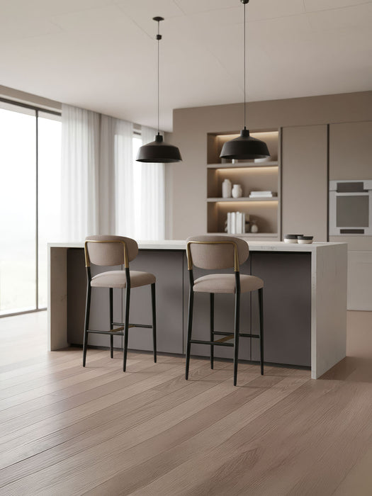 Elegance Kolçaksız Metal Bar Sandalyesi