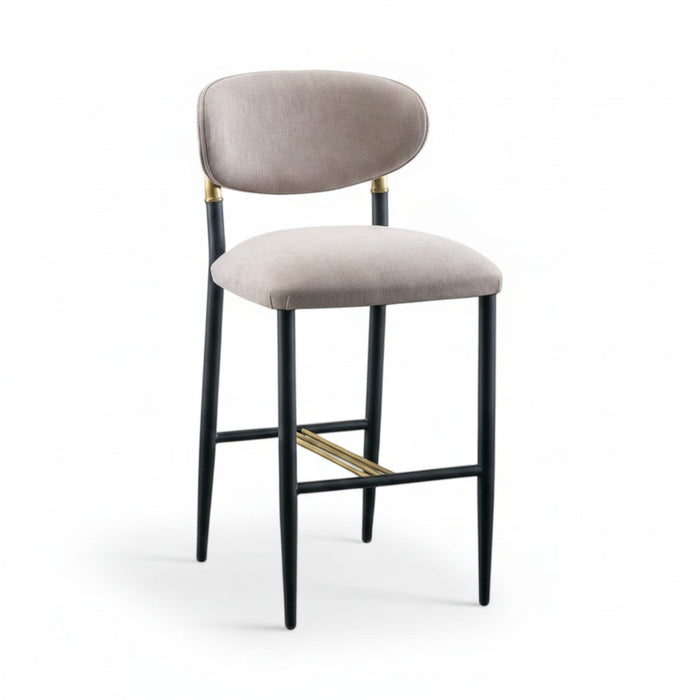 Elegance Kolçaksız Metal Bar Sandalyesi