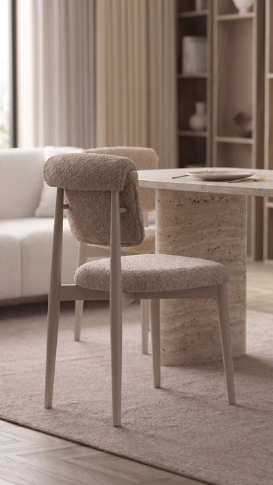Eyfel Cappuccino Exclusive Ahşap Sandalye