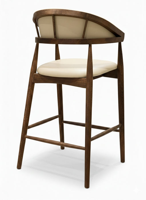 Gazel Ahşap Bar Sandalyesi