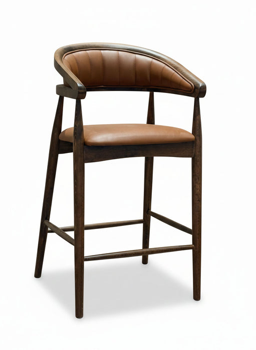 Gazel Ahşap Bar Sandalyesi