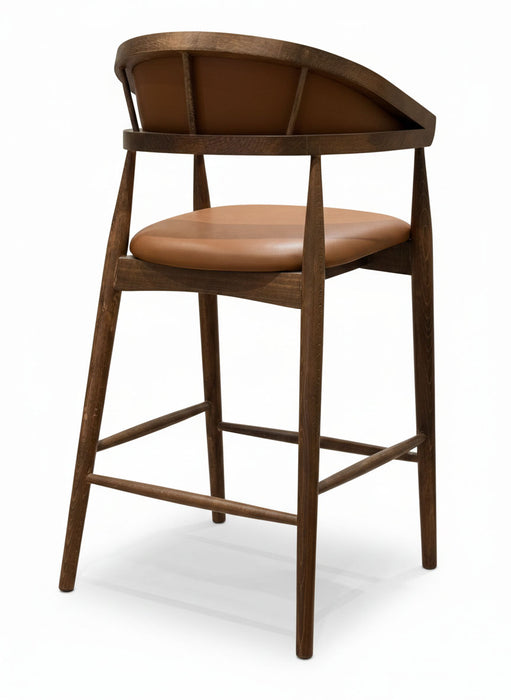 Gazel Ahşap Bar Sandalyesi