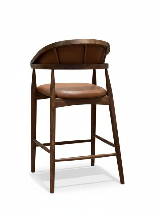 Gazel Ahşap Bar Sandalyesi