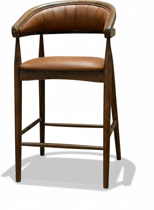 Gazel Ahşap Bar Sandalyesi