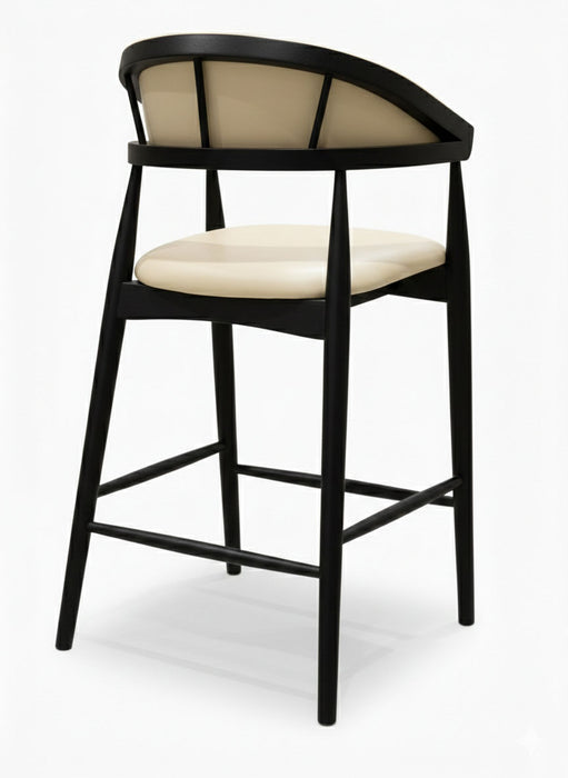 Gazel Ahşap Bar Sandalyesi