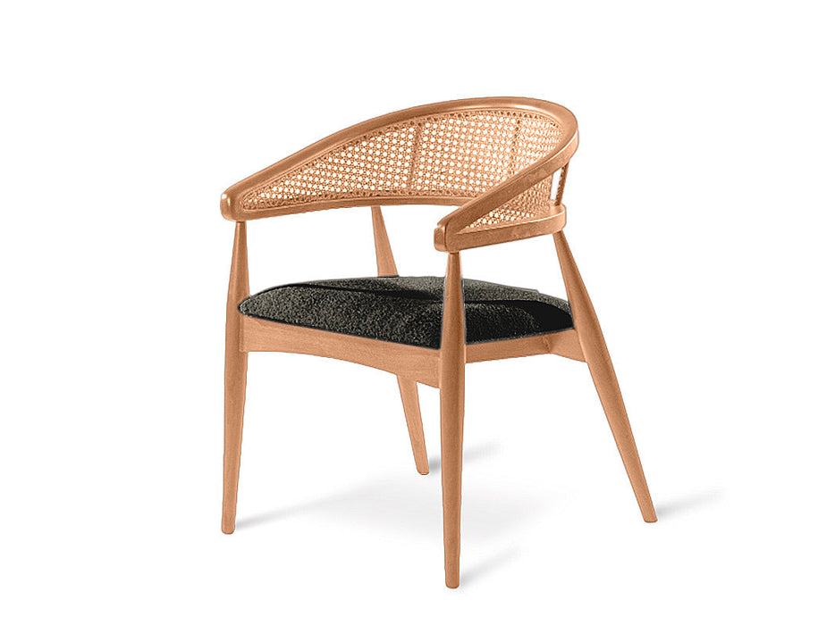 Gazel Hazeranlı Ahşap Bohem Sandalye