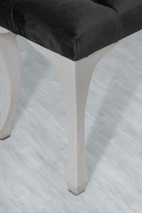 Gazzini Classic Chester Model Kapitoneli Puf, Beyaz