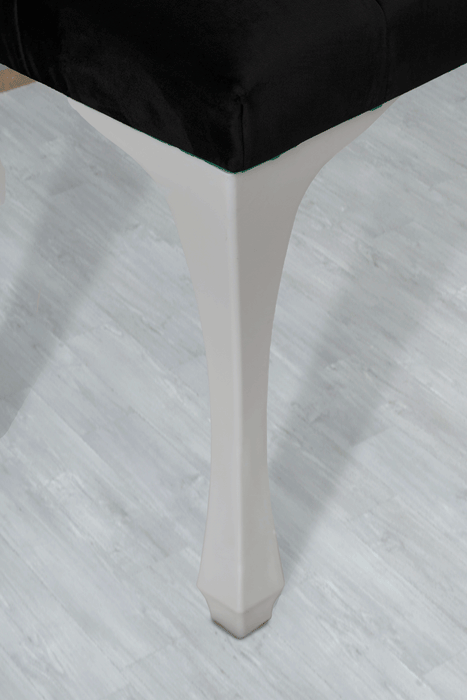 Gazzini Classic Chester Model Kapitoneli Puf, Beyaz