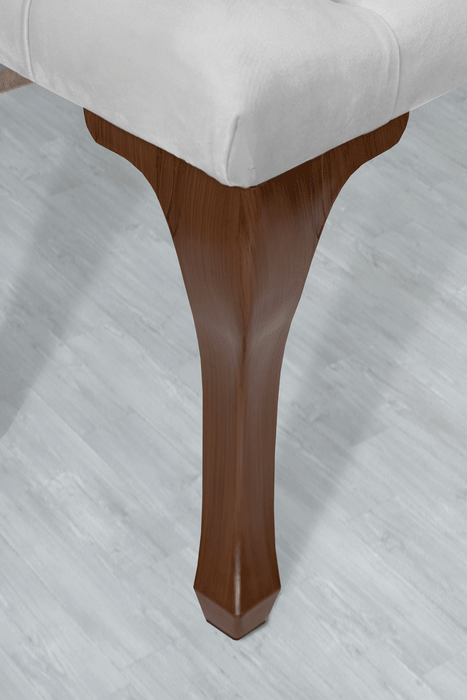 Gazzini Classic Chester Model Kapitoneli Puf, Ceviz