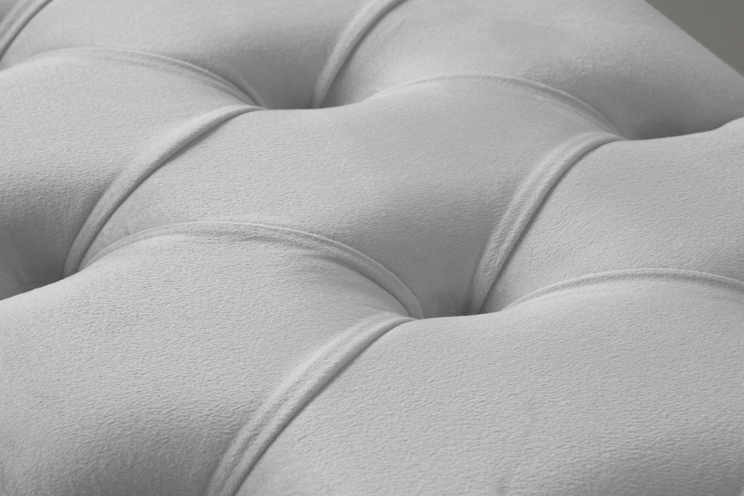 Gazzini Classic Chester Model Kapitoneli Puf, Ceviz