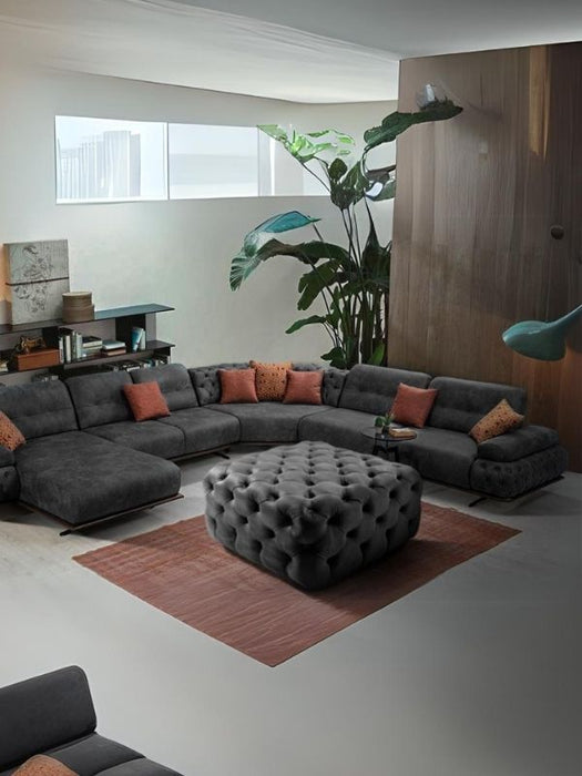 Gazzini Classic Orta Puf, Kare