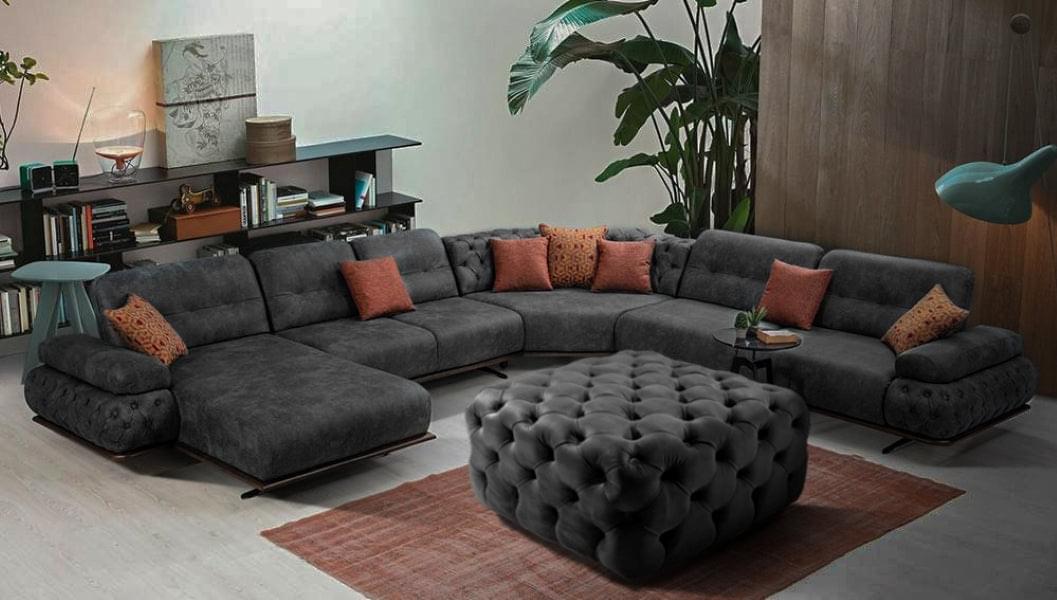 Gazzini Classic Orta Puf, Kare