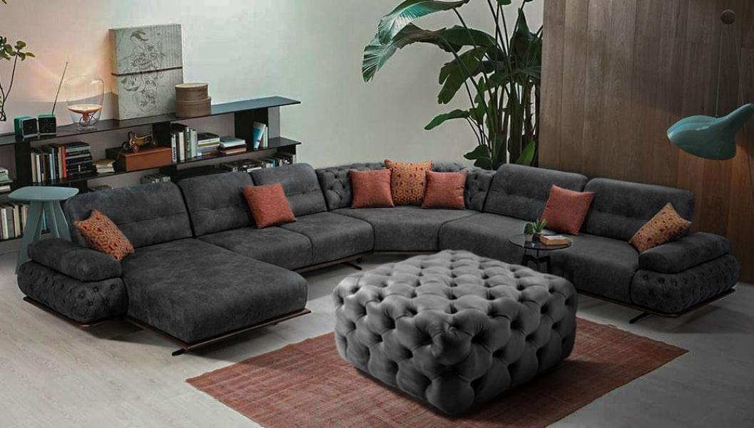 Gazzini Classic Orta Puf, Kare