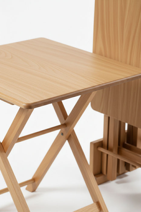 Gazzini Pack Kare 4'lü Ahşap Çanta Zigon Sehpa