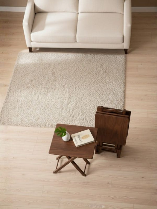 Gazzini Pack Kare 4'lü Ahşap Çanta Zigon Sehpa