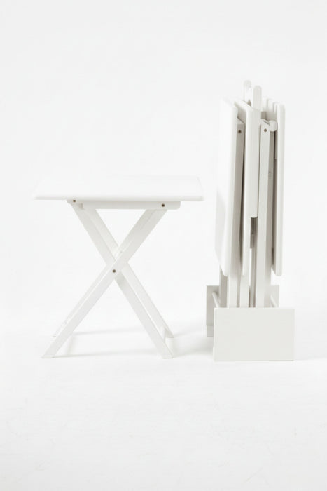 Gazzini Pack Kare 4'lü Ahşap Çanta Zigon Sehpa