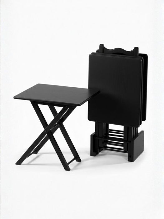 Gazzini Pack Kare 4'lü Ahşap Çanta Zigon Sehpa